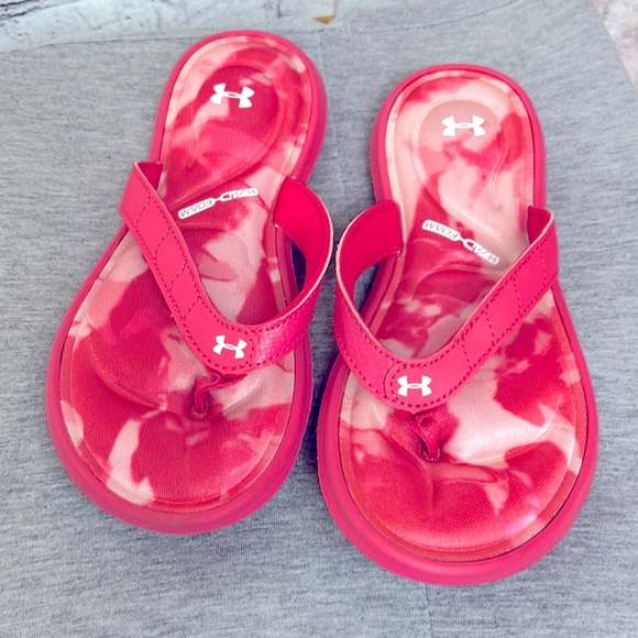 Under Armour | Shoes | Under Armour 4d Foam Kids Flip Flops | Poshmark